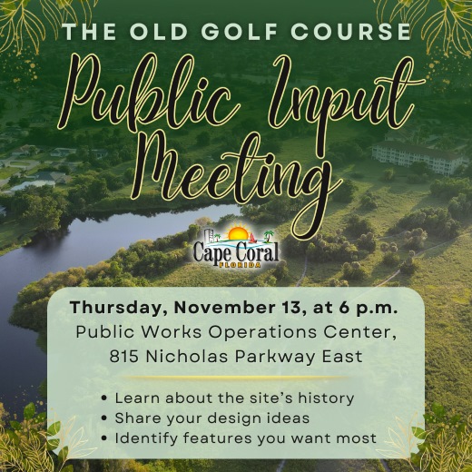 Golf Course Public Input